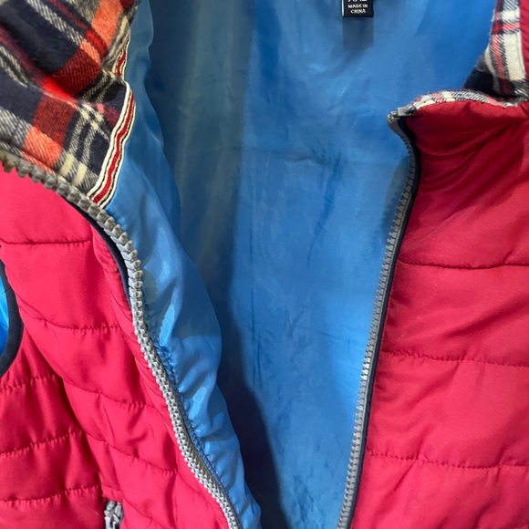 Men’s Flag & Anthem zip up puffer vest size XXL - Picture 4 of 5